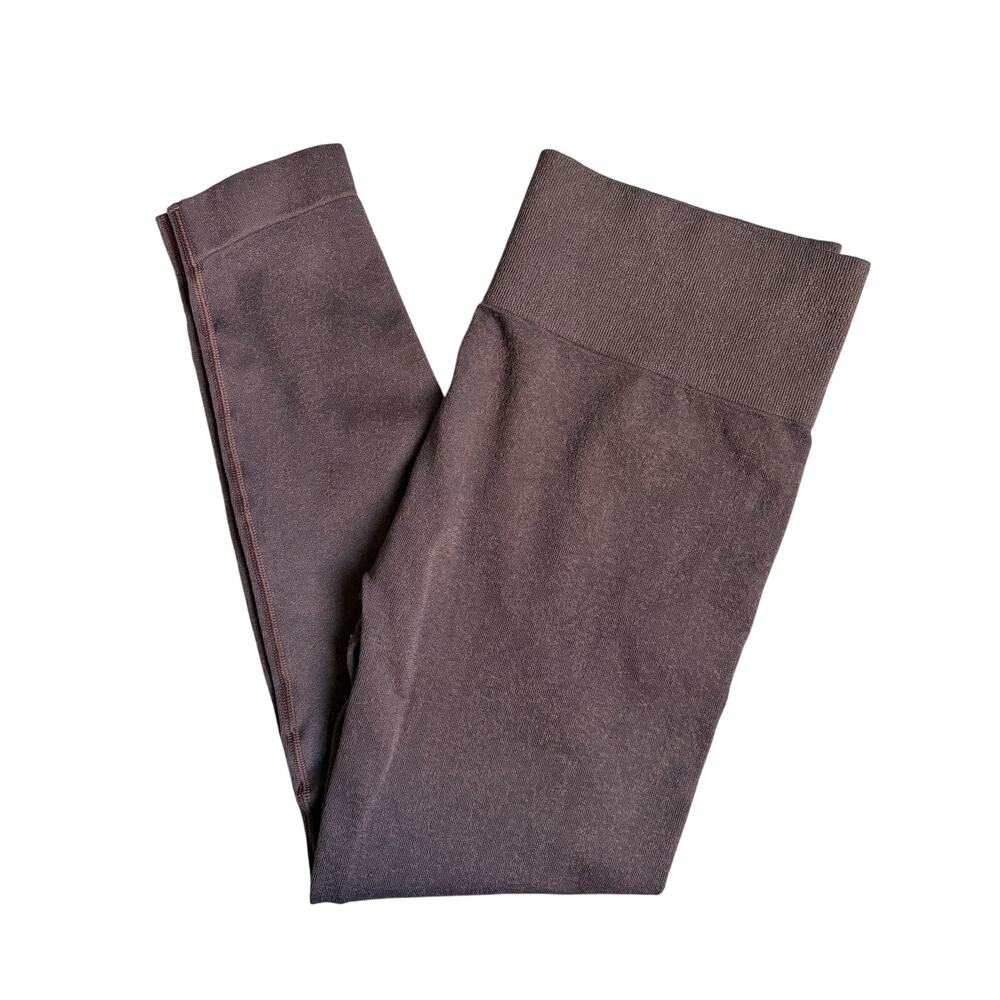 Gymshark Adapt Fleck Seamless Leggings (Brown) - XL